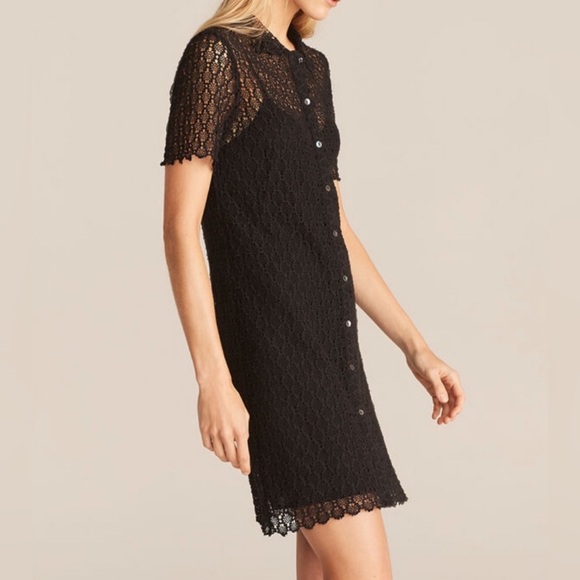 Rebecca Taylor Dresses & Skirts - NWOT Rebecca Taylor Pina Embroided Shirt Dress XL